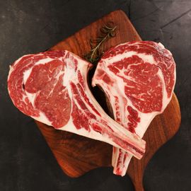 [NATURE SHARE] Tomahawk Steak USA 700g-High-Quality Steak, Home Party, Party Food, Direct Delivery, Choice Grade or Higher, Vacuum Packed